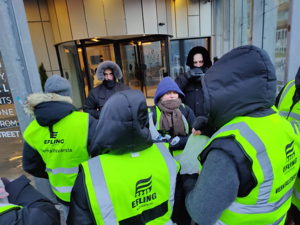 Efling fær að stunda takmarkaða verkfallsvörslu