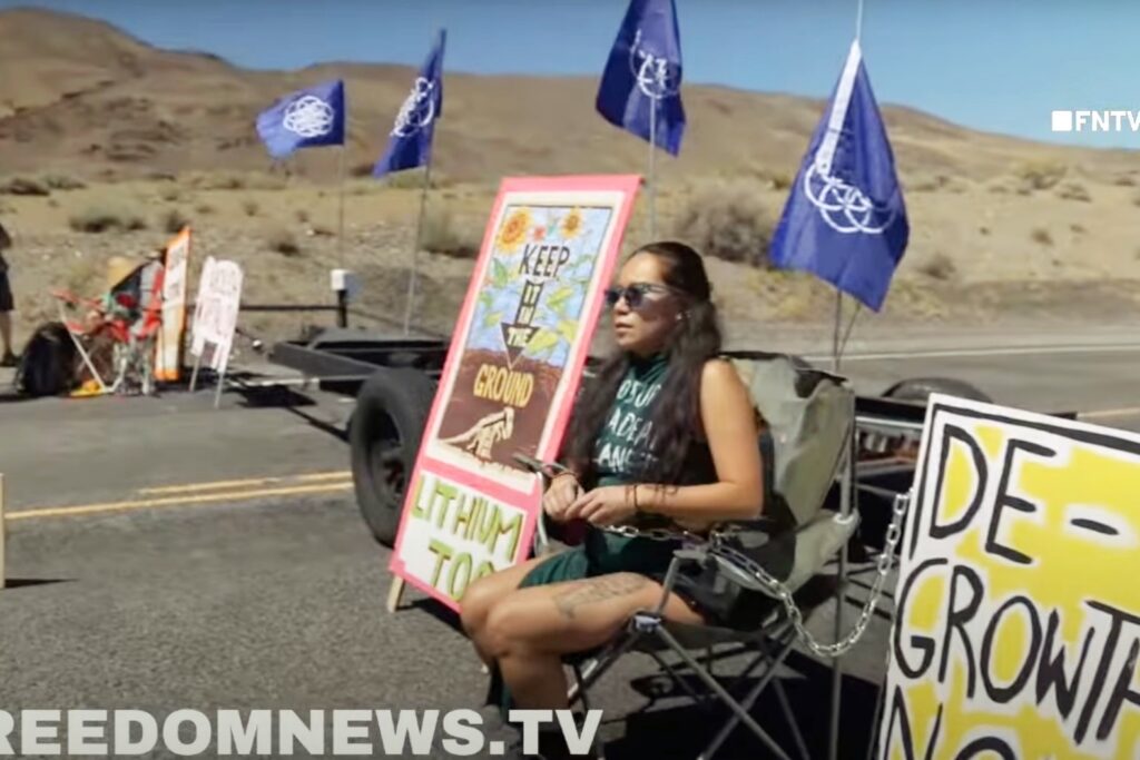 Lögregla beitti offorsi gegn loftslagsmótmælum við Burning Man hátíðina í Nevada