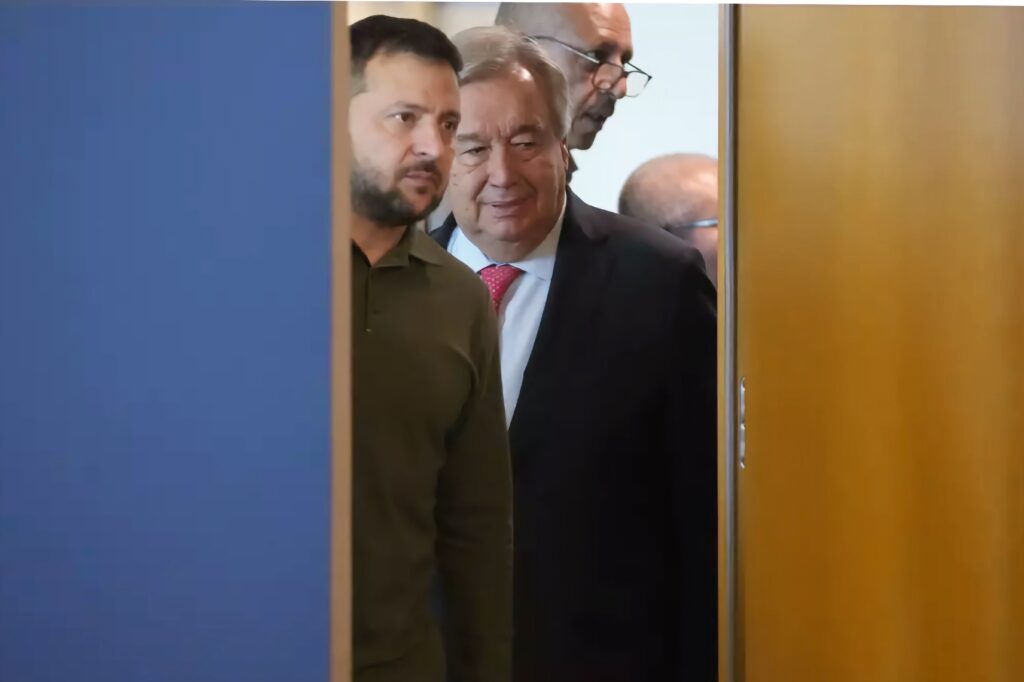 Guterres hvetur þjóðarleiðtoga til „hnattrænnar málamiðlunar“ við setningu Allsherjarþings