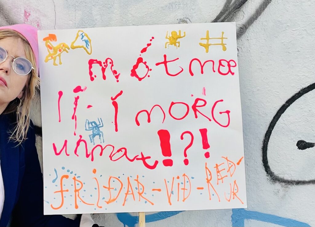 Nýr þáttur á Samstöðinni: Mótmæli í morgunmat