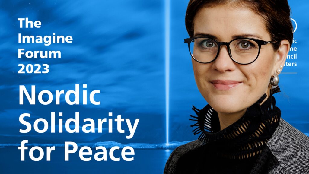 Ráðherrar og fræðimenn ræða frið á Imagine-ráðstefnunni í Hörpu