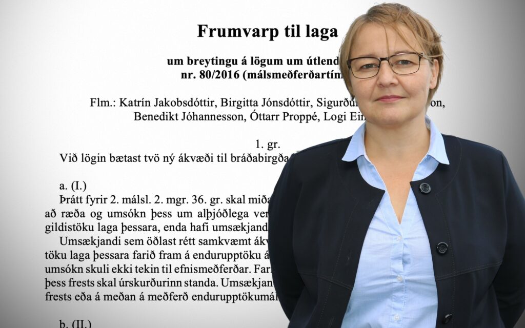 Stígamót styðja frumvarp Arndísar Önnu um leiðréttingu á „ómannúðlegum lögum“ um útlendinga