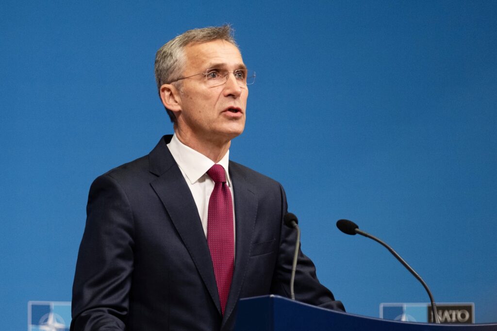 Aðalritari NATO fundar um kaup á hergögnum aðildarríkja