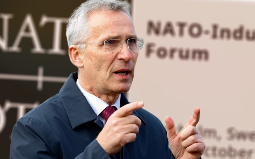 Stoltenberg heldur til Stokkhólms að leggja á ráðin um vopnaframleiðslu næstu ára