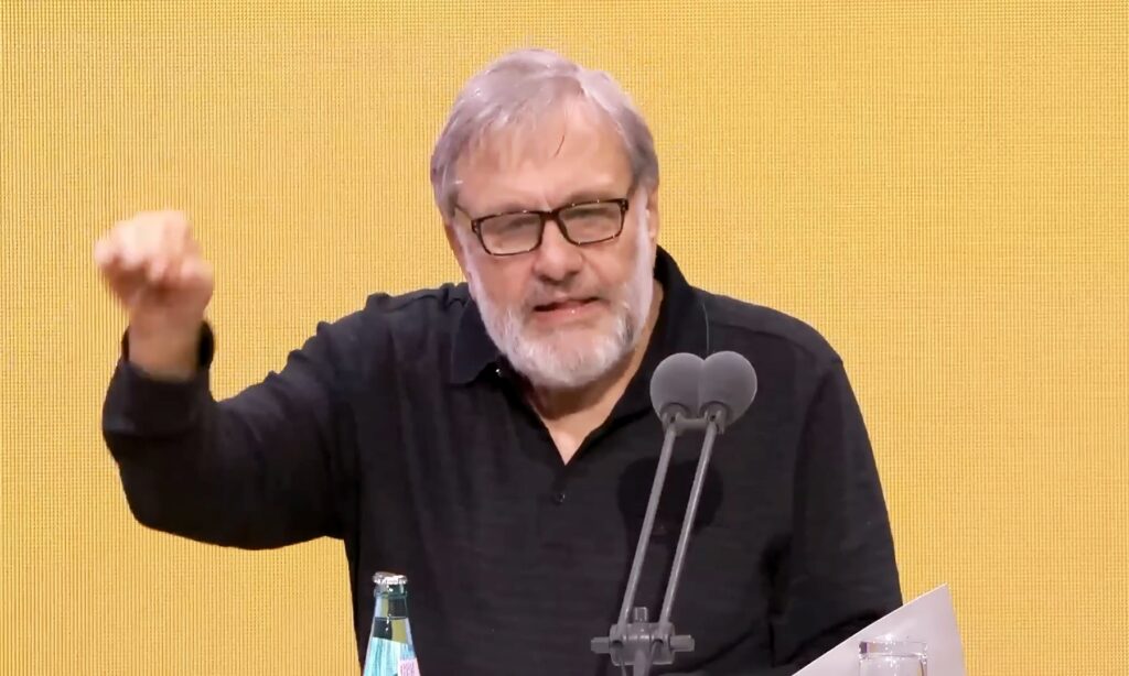 „Afsakið, en það þarf að telja milljónir Palestínumanna með“