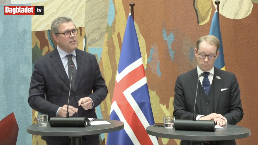 Bjarni vildi ekki kalla árásina á Jabalia flóttamannabúðirnar árás