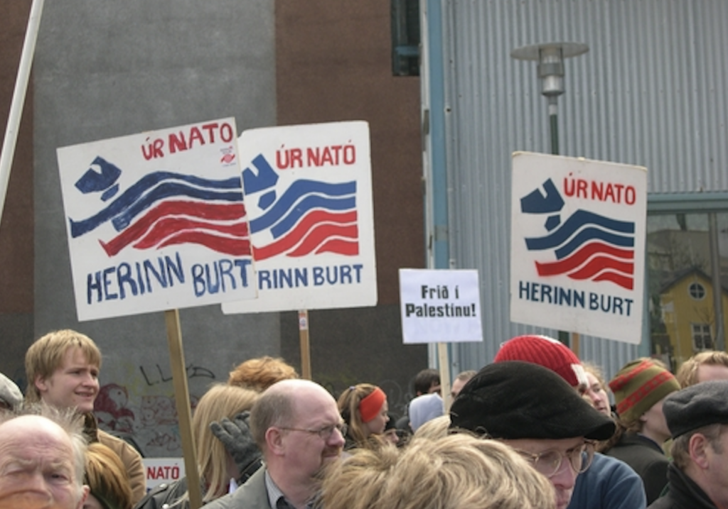 Ísland úr NATÓ, herinn burt!