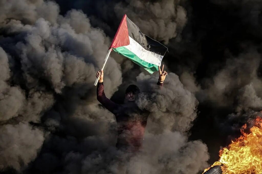 Á meðan Palestínumenn gefast ekki upp þá gefumst við ekki upp