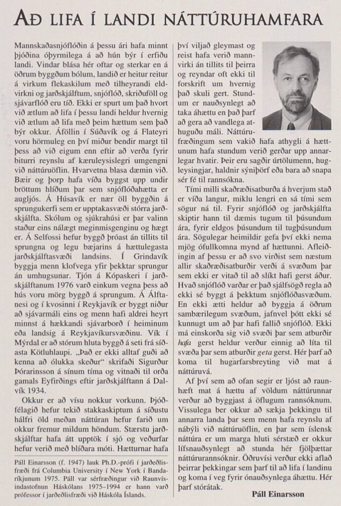 Byggðu Grindavík klofvega yfir þekktar sprungur og án umhugsunar