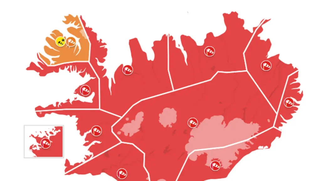 Almannavarnir lýsa yfir óvissustigi