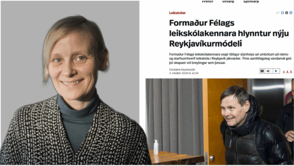 RÚV hefur ekki mikinn áhuga á þusinu í einhverri ófaglærðri kellingu