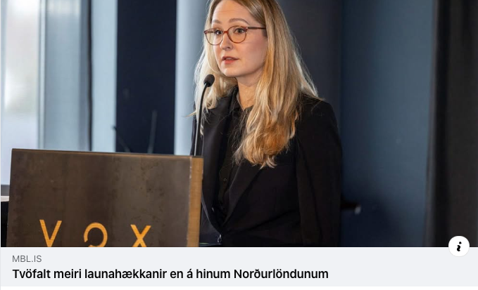 Talar út frá vitlausum enda